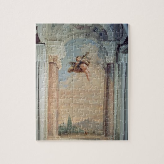 Landschap met Cupid, van de "Foresteria" (Gast) Legpuzzel (Verticaal)