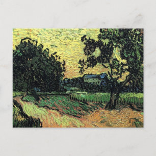 Landschap met de Chateau Auvers van Vincent van Go Briefkaart