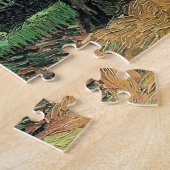Landschap met de Chateau Auvers van Vincent van Go Legpuzzel (Zijkant)