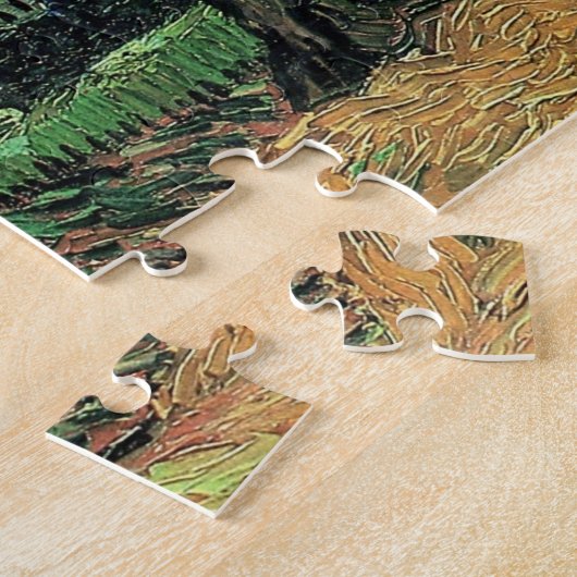 Landschap met de Chateau Auvers van Vincent van Go Legpuzzel (Zijkant)