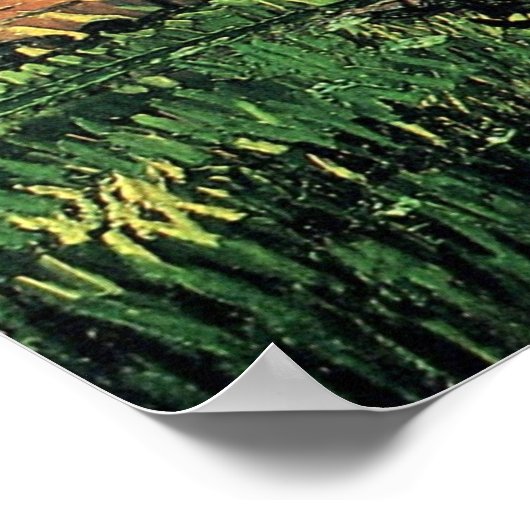 Landschap met de Chateau Auvers van Vincent van Go Poster (Hoek)