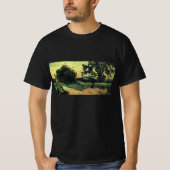 Landschap met de Chateau Auvers van Vincent van Go T-shirt (Voorkant)