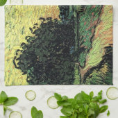 Landschap met de Chateau Auvers van Vincent van Go Theedoek (Gevouwen)