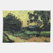 Landschap met de Chateau Auvers van Vincent van Go Theedoek (Horizontaal)