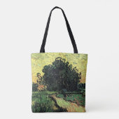 Landschap met de Chateau Auvers van Vincent van Go Tote Bag (Achterkant)