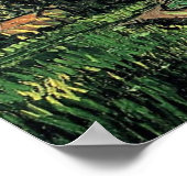 Landschap met de Chateau Auvers, Vincent van Gogh Poster (Hoek)