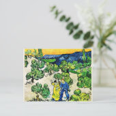 Landschap met de couponloop en de halve maan briefkaart (Staand voorkant)