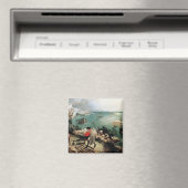 Landschap met de Herfst van Icarus - 1558 Magneet (Insitu (Vaatwasser))