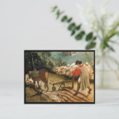 Landschap met de Herfst van Icarus Briefkaart (Staand voorkant)