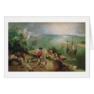 Landschap met de Herfst van Icarus, c.1555