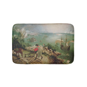Landschap met de Herfst van Icarus, c.1555 Badmat