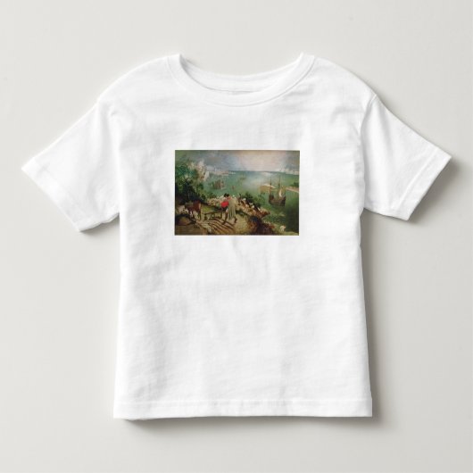Landschap met de Herfst van Icarus, c.1555 Kinder Shirts (Voorkant)