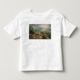 Landschap met de Herfst van Icarus, c.1555 Kinder Shirts