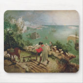 Landschap met de Herfst van Icarus, c.1555 Muismat (Voorkant)