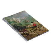 Landschap met de Herfst van Icarus, c.1555 Notitieboek (Rechterzijde)