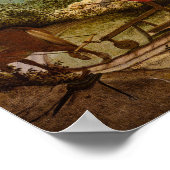 Landschap met de Herfst van Icarus door P. Bruegel Poster (Hoek)