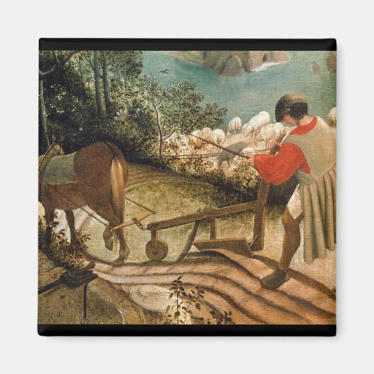Landschap met de Herfst van Icarus Magneet (Voorkant)