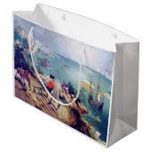 Landschap met de Herfst van Icarus, Pieter Bruegel Groot Cadeauzakje (Achterkant Gekanteld)