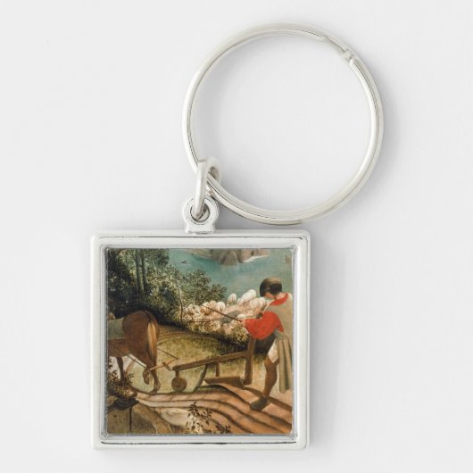 Landschap met de Herfst van Icarus Sleutelhanger (Voorkant)