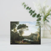Landschap met de Nymph Egeria Briefkaart (Staand voorkant)