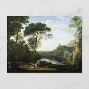 Landschap met de Nymph Egeria Briefkaart