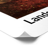 Landschap met de parabel van de zool door Bruegel Poster (Hoek)