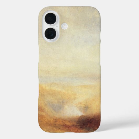 Landschap met de verre rivierbaai van Joseph Turne Case-Mate iPhone Case (Achterkant)