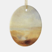 Landschap met de verre rivierbaai van Joseph Turne Keramisch Ornament (Rechts)