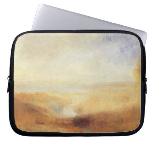 Landschap met de verre rivierbaai van Joseph Turne Laptop Sleeve