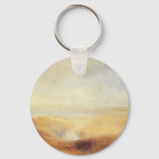 Landschap met de verre rivierbaai van Joseph Turne Sleutelhanger (Achterkant)