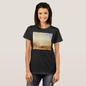 Landschap met de verre rivierbaai van Joseph Turne T-shirt (Voorkant volledig)