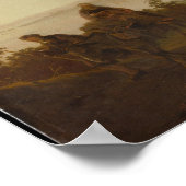Landschap met de vlucht naar Egypte Poster (Hoek)