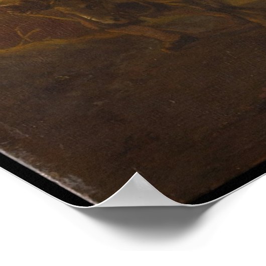 Landschap met de vlucht naar Egypte Poster (Hoek)