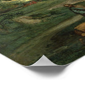 Landschap met Diogenes, 1648 Poster (Hoek)