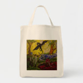 Landschap met Dragon van Genevieve & John Tote Bag (Voorkant)