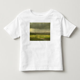 Landschap met Dresden op de afstand, 1830 Kinder Shirts