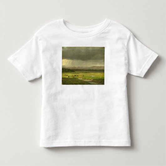 Landschap met Dresden op de afstand, 1830 Kinder Shirts (Voorkant)