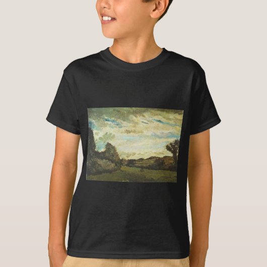 Landschap met Dunes, Vincent van Gogh T-shirt (Voorkant)