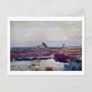Landschap met een Boerderij, Van Gogh Fine Art Briefkaart