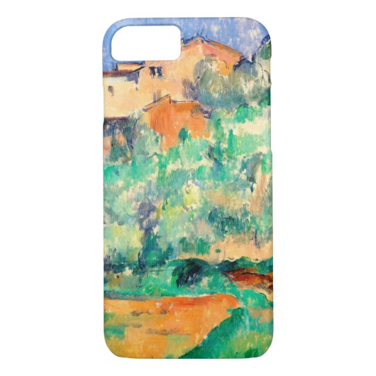 Landschap met een huis, Cezanne Case-Mate iPhone Case (Achterkant)