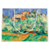 Landschap met een huis, Cezanne Groot Cadeauzakje (Voorkant)