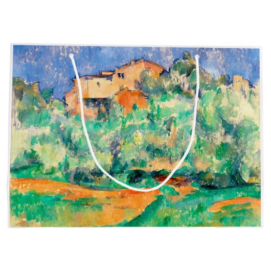 Landschap met een huis, Cezanne Groot Cadeauzakje (Achterkant)