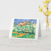 Landschap met een huis, Cezanne Kaart (Gele Bloem)