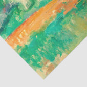 Landschap met een huis, Cezanne Tissuepapier (Detail)