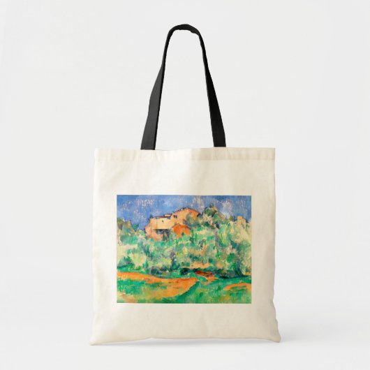 Landschap met een huis, Cezanne Tote Bag (Voorkant)