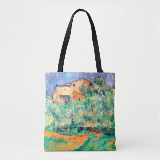 Landschap met een huis, Cezanne Tote Bag (Voorkant)