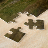 Landschap met een regenboog legpuzzel (Zijkant)