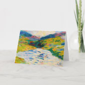 Landschap met een rivier | Curt Herrmann Kaart (Voorkant)