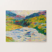 Landschap met een rivier | Curt Herrmann Legpuzzel (Horizontaal)