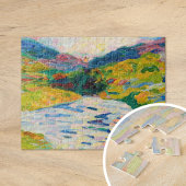 Landschap met een rivier | Curt Herrmann Legpuzzel